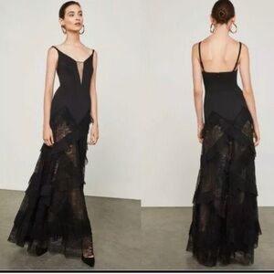 COPY - BCBG MAXAZARIA black gown/prom dress